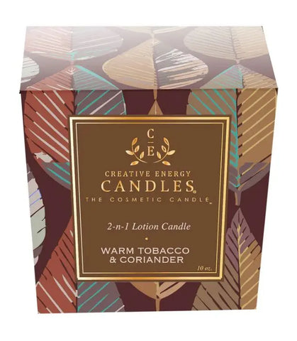 Warm Tobacco & Coriander Lotion Candle Creative Energy Candles
