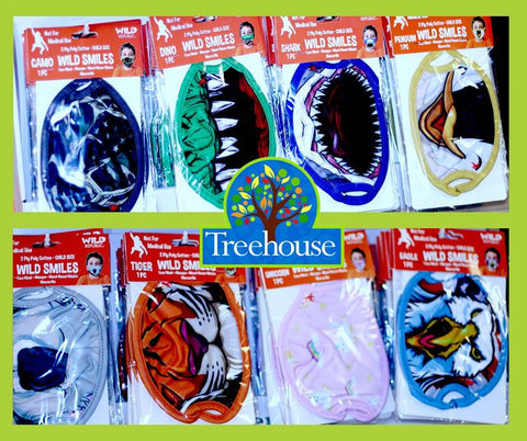 Wild Smile Children's Masks - Treehouse Gift & Home