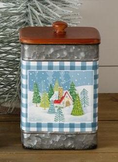 Winter Gnome Containers Treehouse Gift & Home